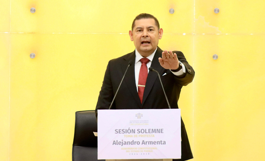 Toma Alejandro Armenta Protesta Como Gobernador De Puebla El Mercurio