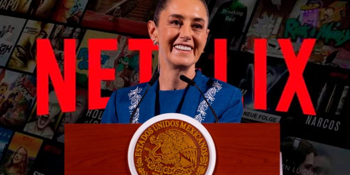 Sheinbaum anuncia que Netflix hará millonaria inversión en México