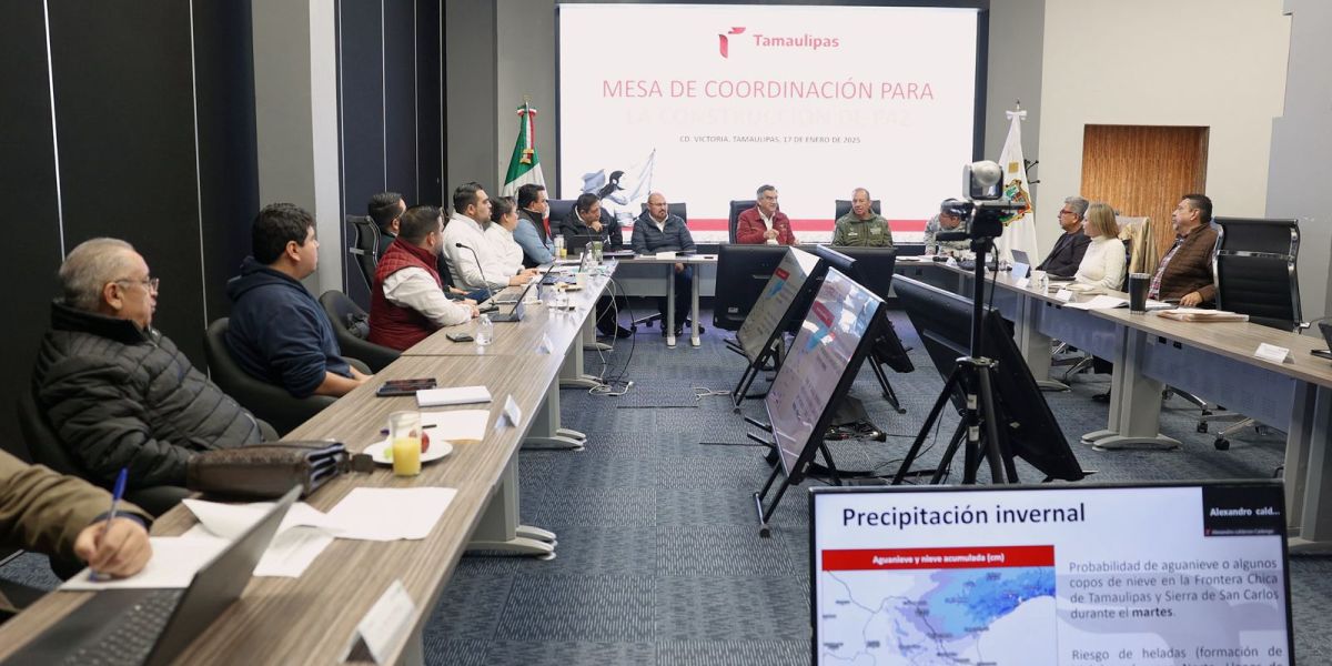 Frío suspendería clases presenciales en Tamaulipas