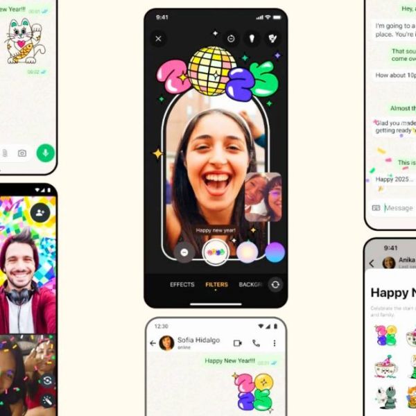 WhatsApp se viste de fiesta: nuevas funciones para Año Nuevo