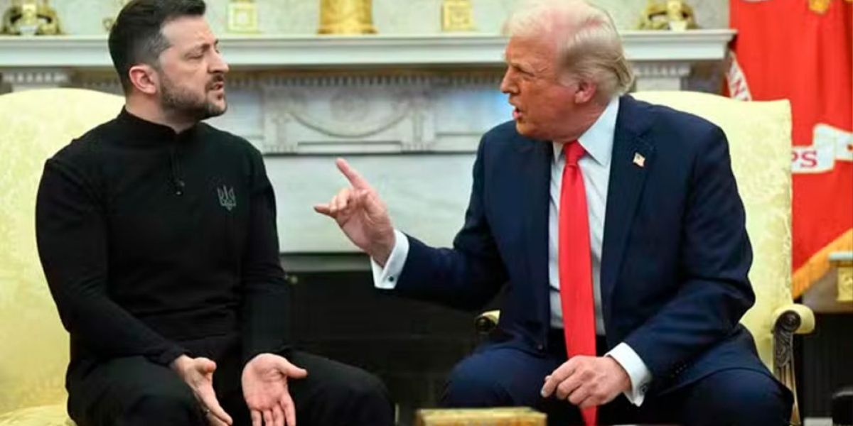 ¡Tensión en la Casa Blanca! Trump y Zelensky protagonizan enfrentamiento