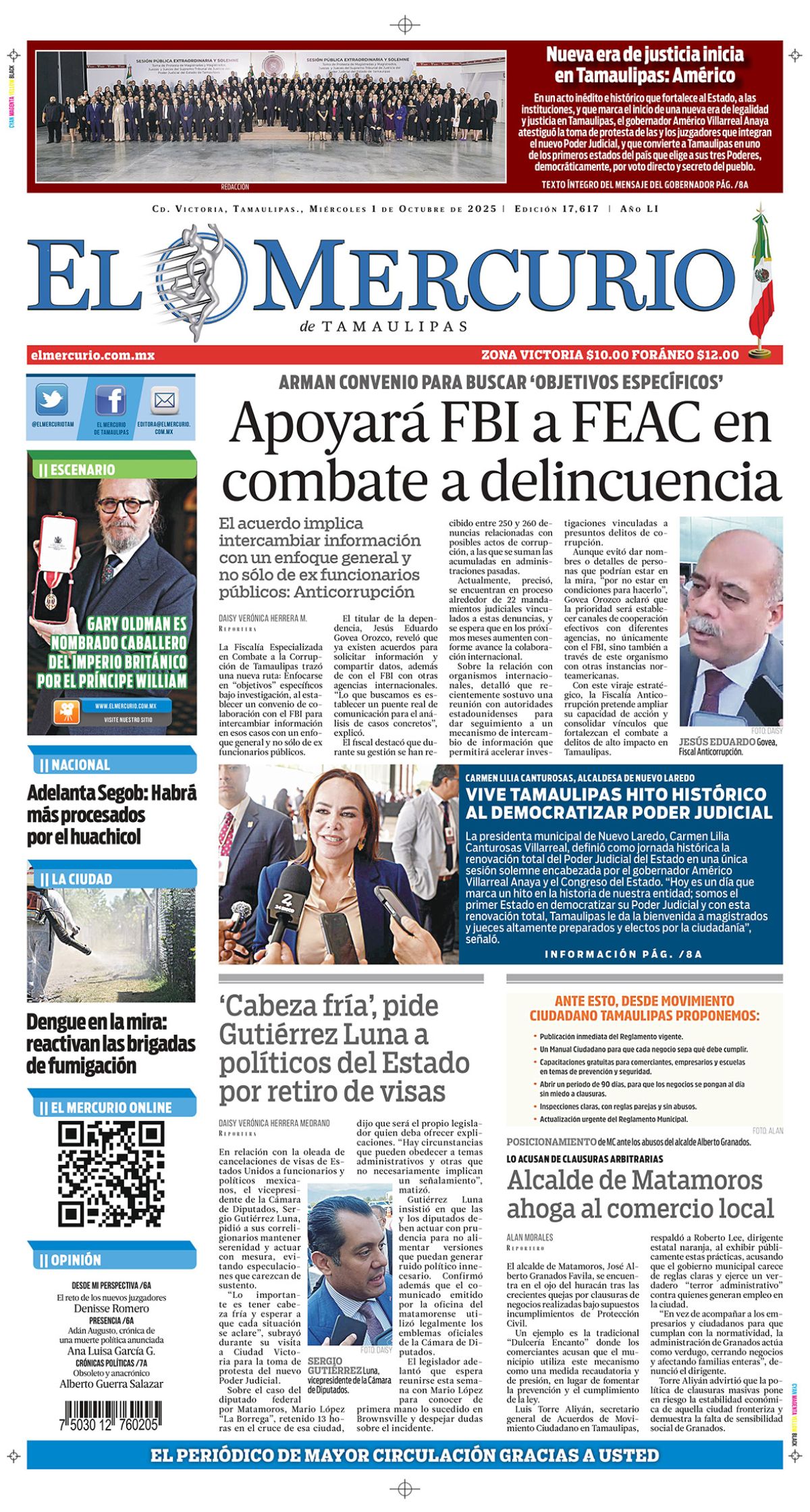 Apoyará FBI a FEAC en combate a delincuencia