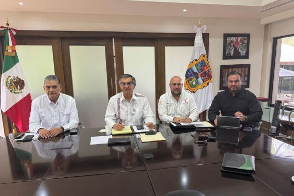 Coordina el gobernador acciones para mantener el orden en el estado