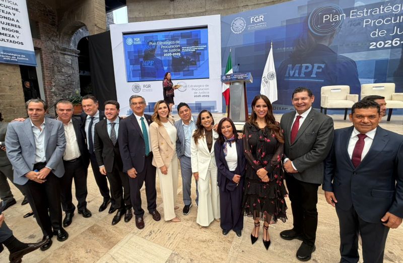 Asiste Américo Villarreal a la presentación del Plan Estratégico de Procuración de Justicia 2026-2029