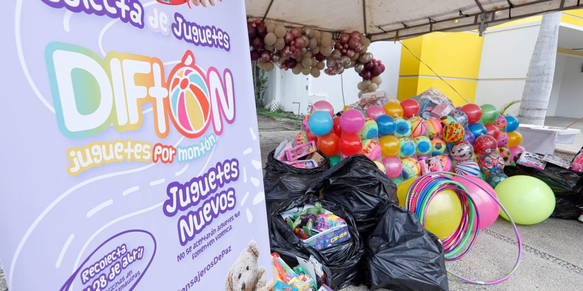 Entregó DIF Tamaulipas 20 mil juguetes durante la “Ruta de la Niñez” en todo el estado