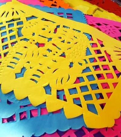 Así se crea el papel picado artesanal