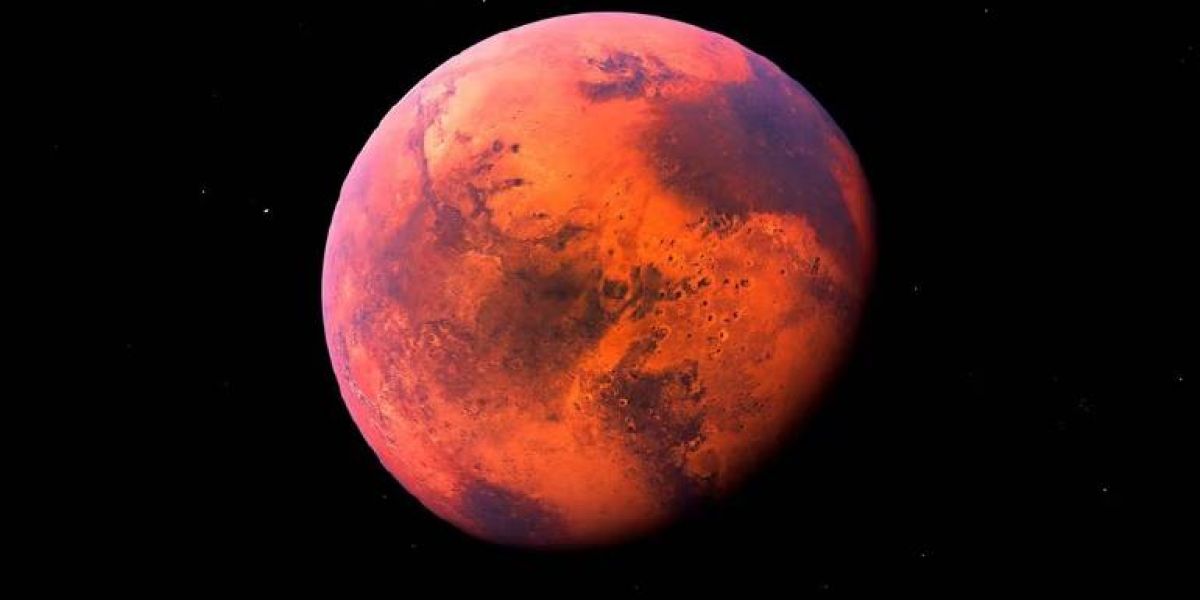 Encontraron “mar” de hielo en el centro de Marte