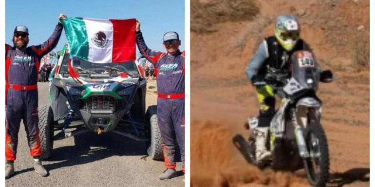Mexicanos alcanzan la meta en el Dakar 2024