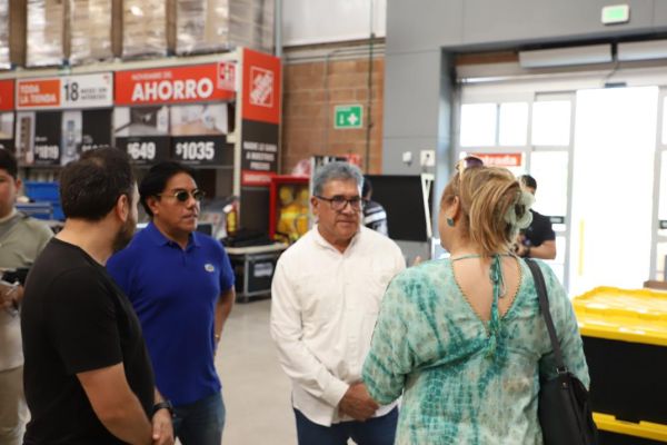Todo listo para la gran inauguración de The Home Depot en Altamira