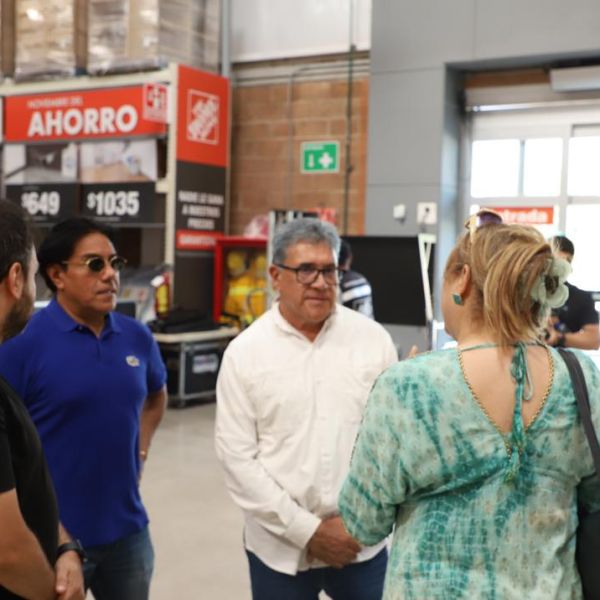 Todo listo para la gran inauguración de The Home Depot en Altamira