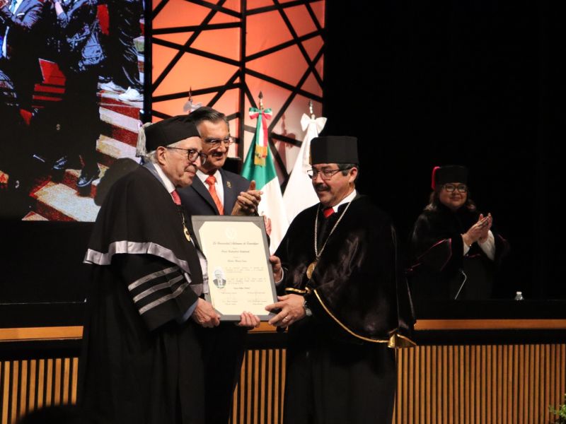 Confiere la UAT Doctorado Honoris Causa al secretario de Salud federal David Kershenobich