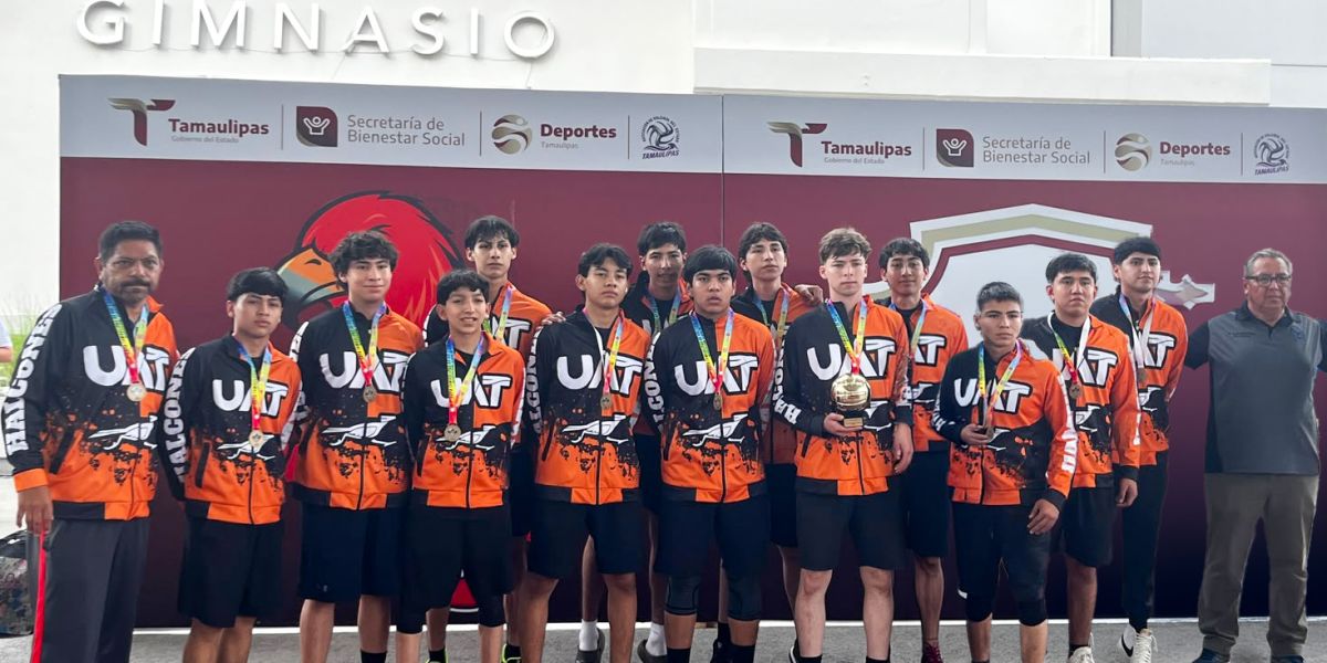 Equipo juvenil de la UAT conquista la Copa Tamaulipas de Voleibol