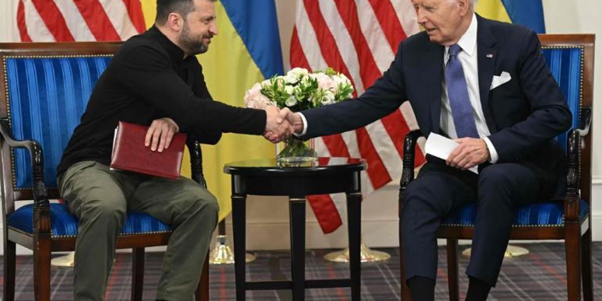 Estados Unidos y Ucrania firman acuerdo de seguridad