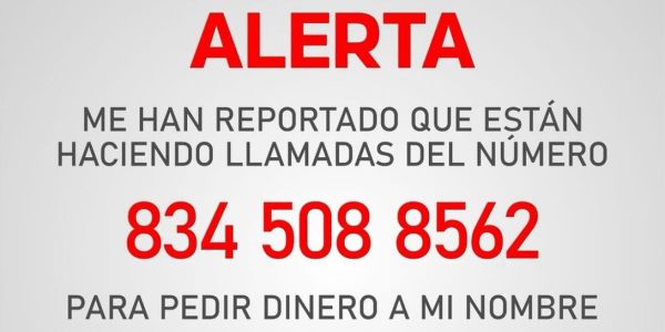 Alerta alcalde por extorsiones telefónicas a su nombre