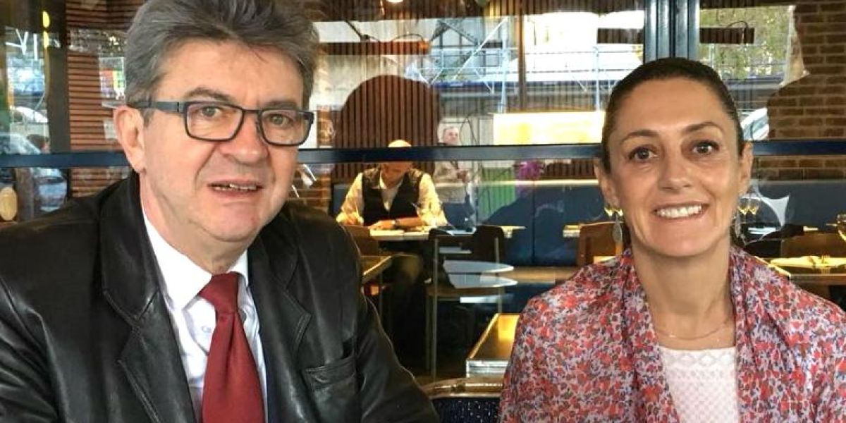 Felicita Sheinbaum a Mélenchon por victoria en Francia