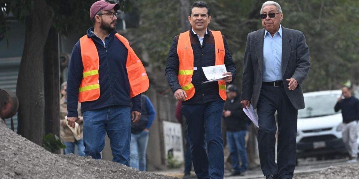 Por concluir rehabilitación de red de agua y pavimentación de la calle 27