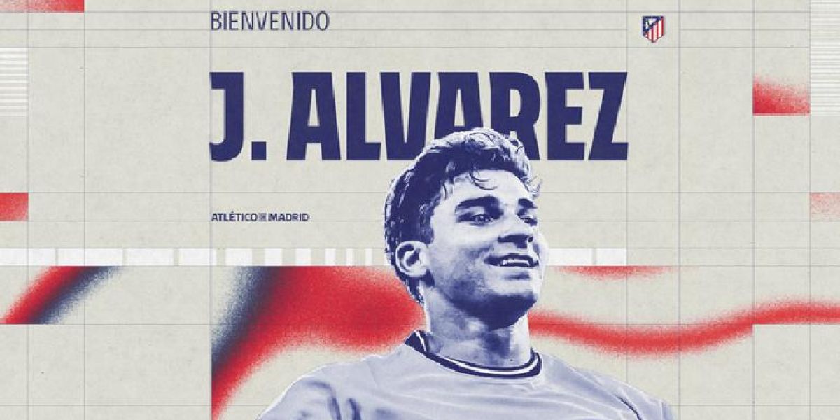 Presenta Atlético de Madrid a Julian Álvarez