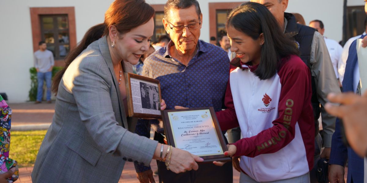 Reconocen deportistas apoyo de alcaldesa y Gobierno Municipal