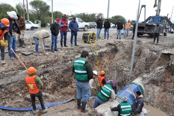 Comapas, únicas responsables de reparar fallas en el abasto de agua: Raúl Quiroga A