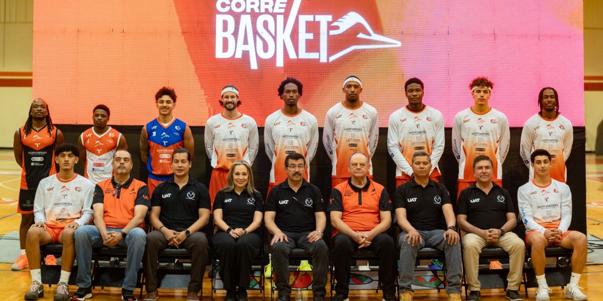 Rector Dámaso Anaya encabeza presentación oficial del Corre Basket UAT para la  temporada 2026 de la LNBP