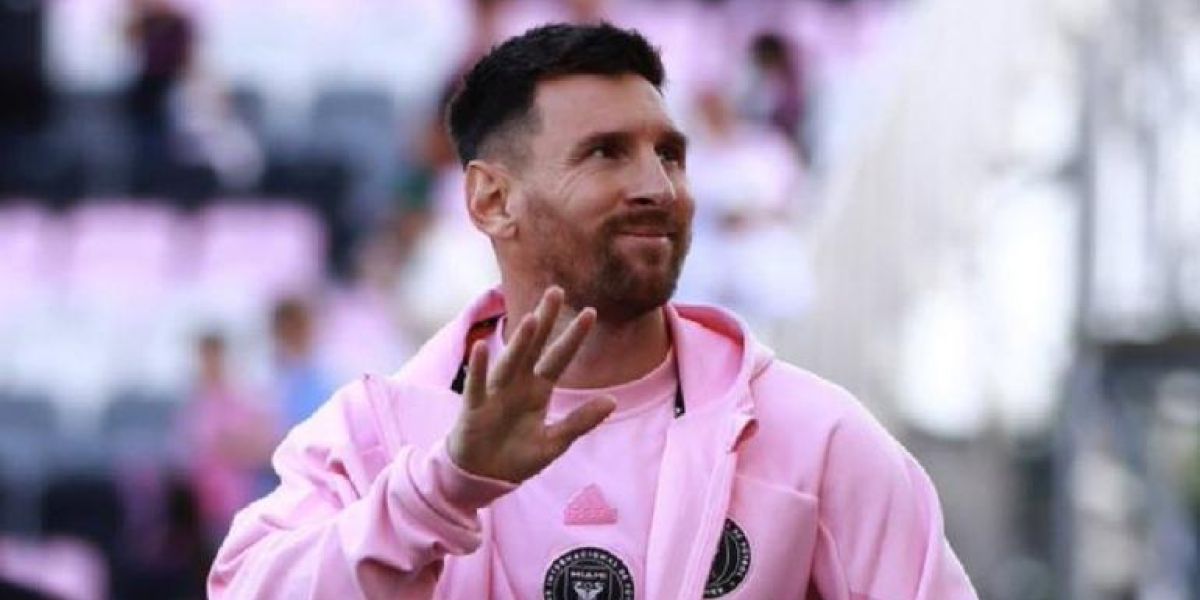 Llegó Messi a Monterrey para disputar encuentro ante Rayados