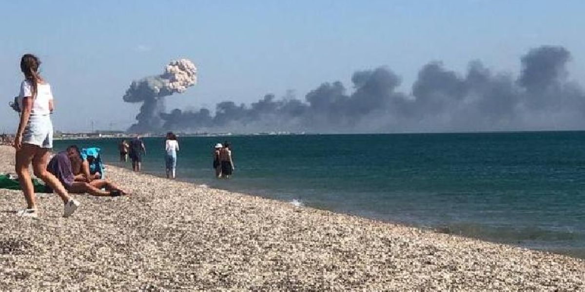 Anuncia Ucrania destrucción de 9 aviones rusos; Rusia lo niega