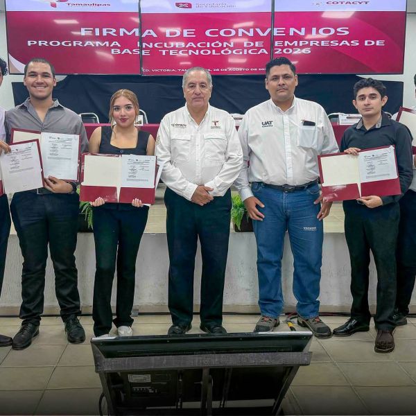 Becan a estudiantes de la UAT para el desarrollo de proyectos de base tecnológica