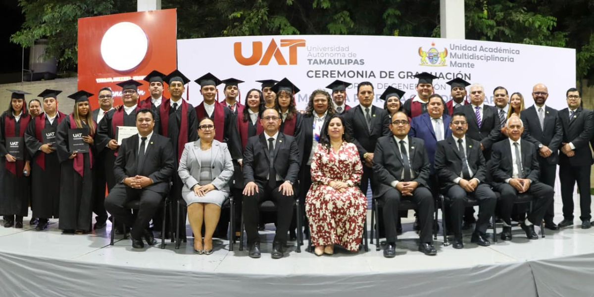 Celebra UAT en El Mante graduación de egresados de licenciatura y maestría