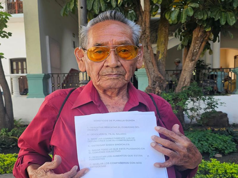 Jubilado denuncia bloqueo para contender por la dirigencia del sindicato municipal