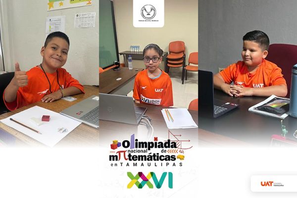 Talento tamaulipeco destaca en la Olimpiada Nacional de Matemáticas