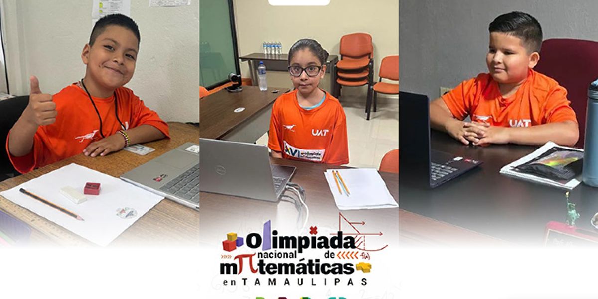 Talento tamaulipeco destaca en la Olimpiada Nacional de Matemáticas