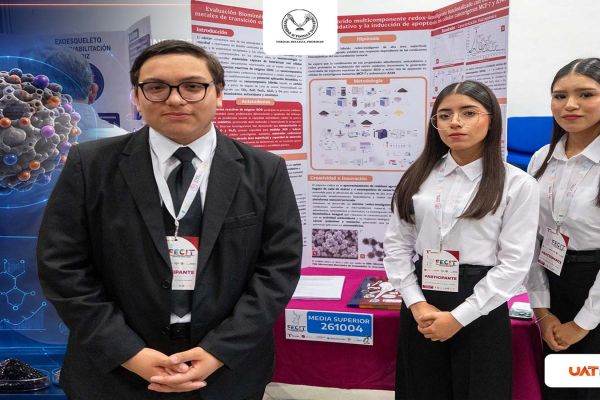 Estudiantes de la UAT desarrollan nanocompuesto para combatir células cancerosas