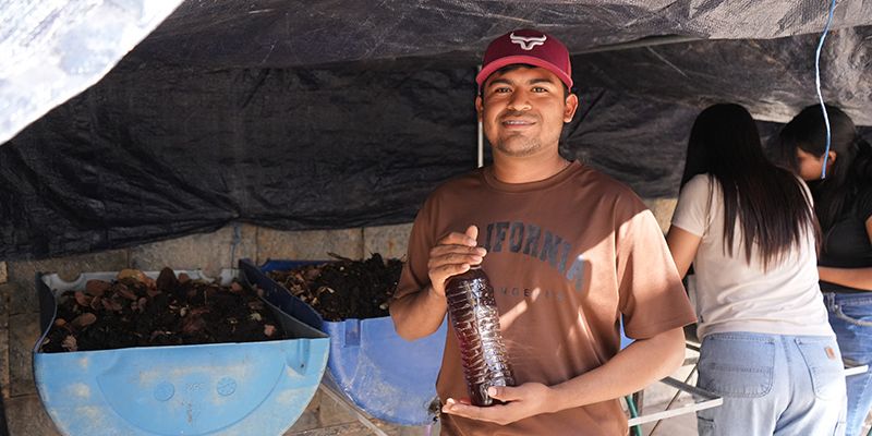 Desarrolla la UAT biofertilizantes líquidos a partir de lombricomposta