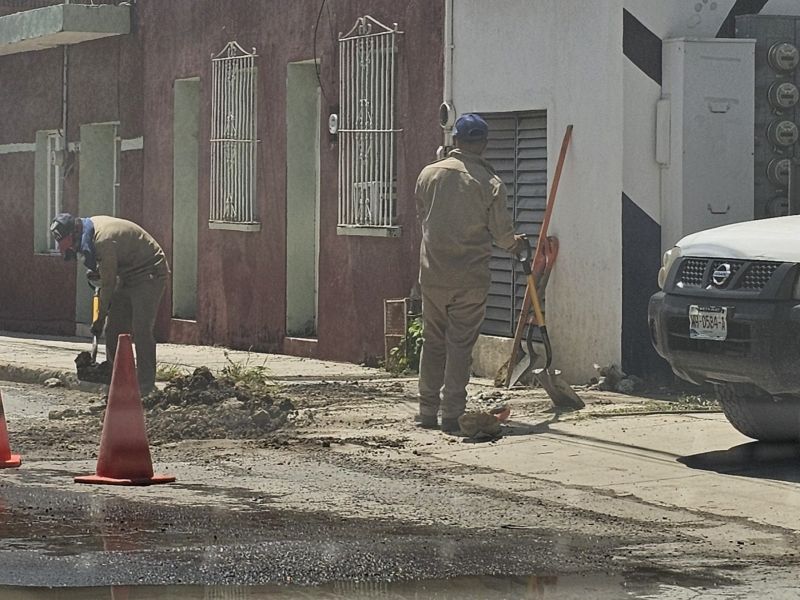 Brotan taponamientos en el drenaje; Comapa reporta más de 50 casos