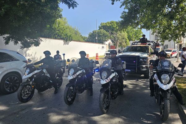 Refuerzan seguridad en Victoria con 350 elementos por vacaciones de verano