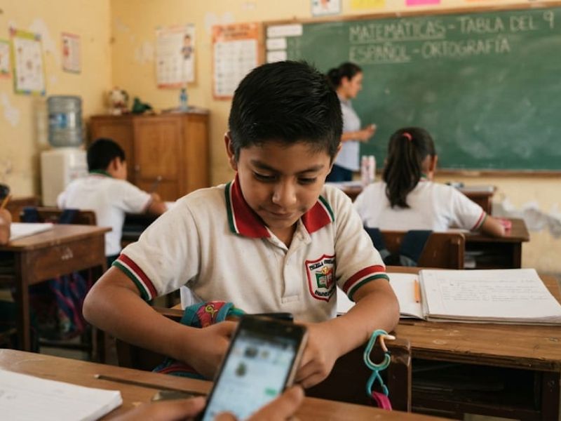 En noviembre, entrará en vigor la prohibición de celulares en escuelas: SET