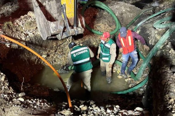 Garantiza Gobierno de Tamaulipas y Conagua abasto de agua en Victoria