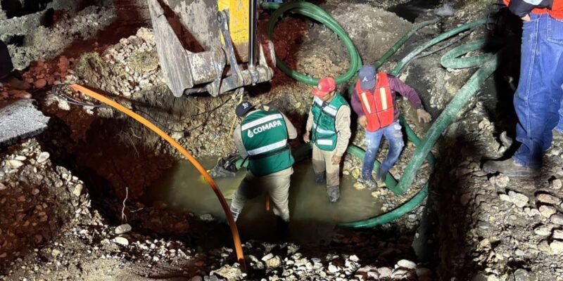 Garantiza Gobierno de Tamaulipas y Conagua abasto de agua en Victoria