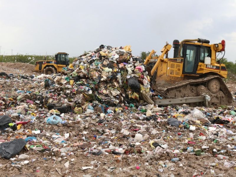 Rellenos sanitarios en Tamaulipas, al borde de su capacidad por exceso de residuos