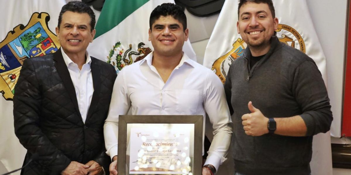 Entrega Cabildo reconocimiento a destacado deportista victorense
