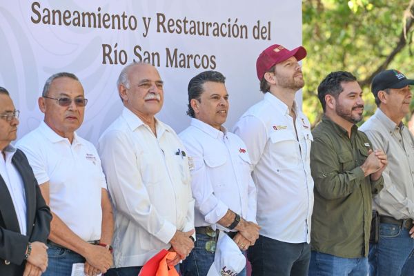 En el río San Marcos conmemoran el Día Mundial del Agua
