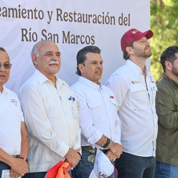En el río San Marcos conmemoran el Día Mundial del Agua