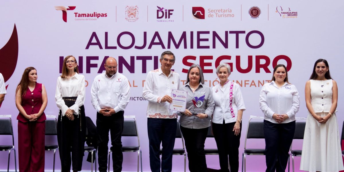 Ponen en marcha Américo y María Villarreal, Alojamiento Infantil Seguro y reafirman protección a la niñez tamaulipeca