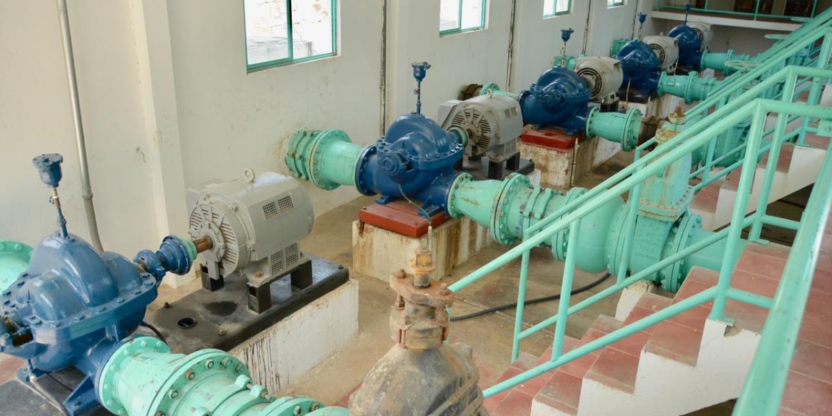 Aprovecha Comapa paro de bombeo para adelantar mantenimiento