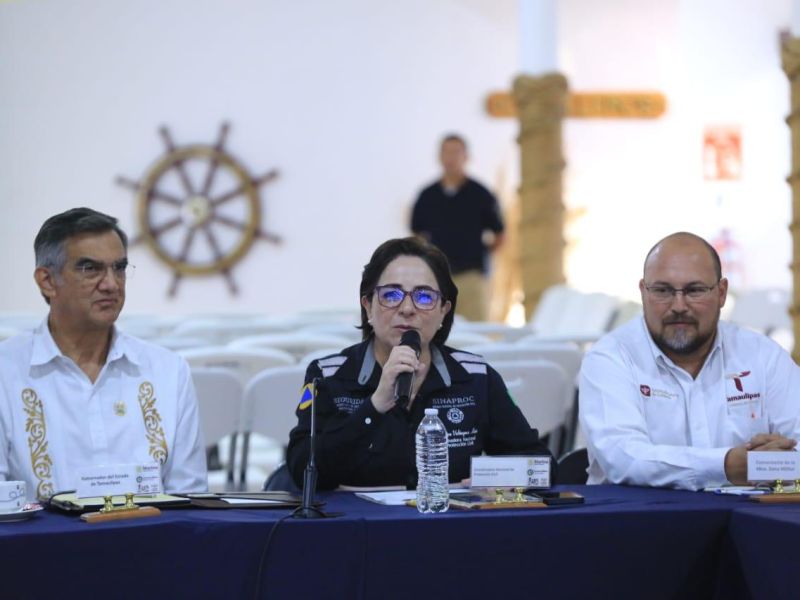 Coordinan Federación y Estado acciones para proteger a la población vulnerable ante crecida de ríos en el centro y sur de Tamaulipas