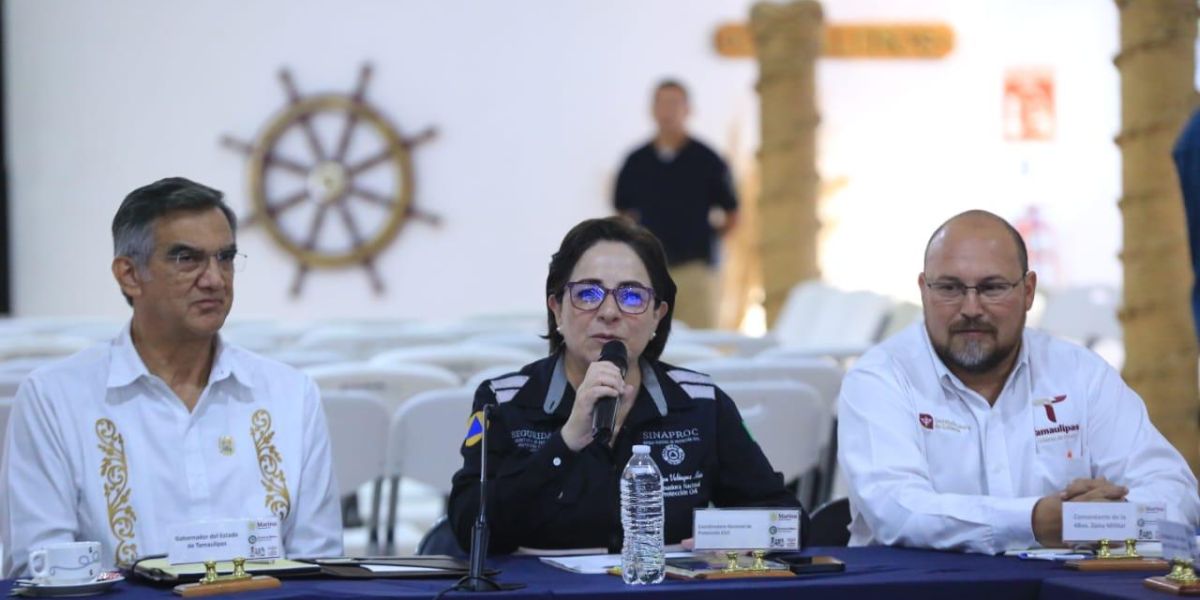 Coordinan Federación y Estado acciones para proteger a la población vulnerable ante crecida de ríos en el centro y sur de Tamaulipas