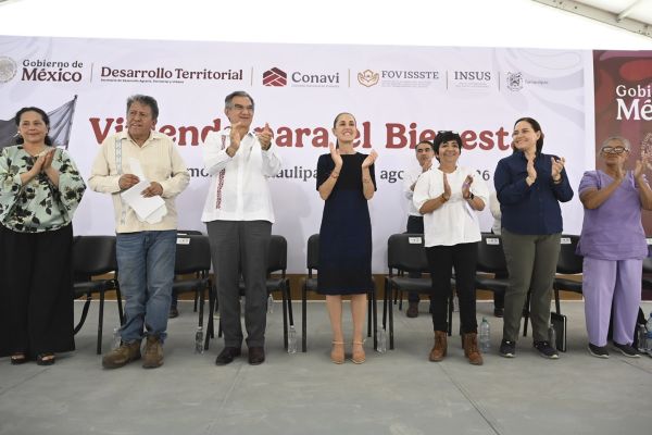 Con la entrega de viviendas se hace justicia a quienes menos tienen: Claudia Sheinbaum