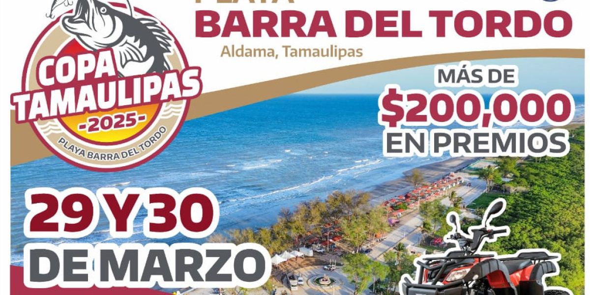 Preparen cañas; anuncian torneo de pesca en Barra del Tordo