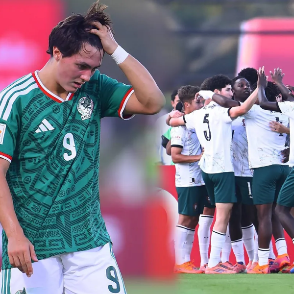México Sub 17 sufre goleada contra Portugal y quedó fuera del Mundial
