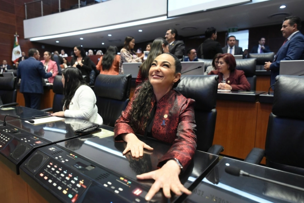 Respaldamos el “Plan B” de la presidenta Claudia Sheinbaum Pardo: senadora Olga Sosa Ruíz